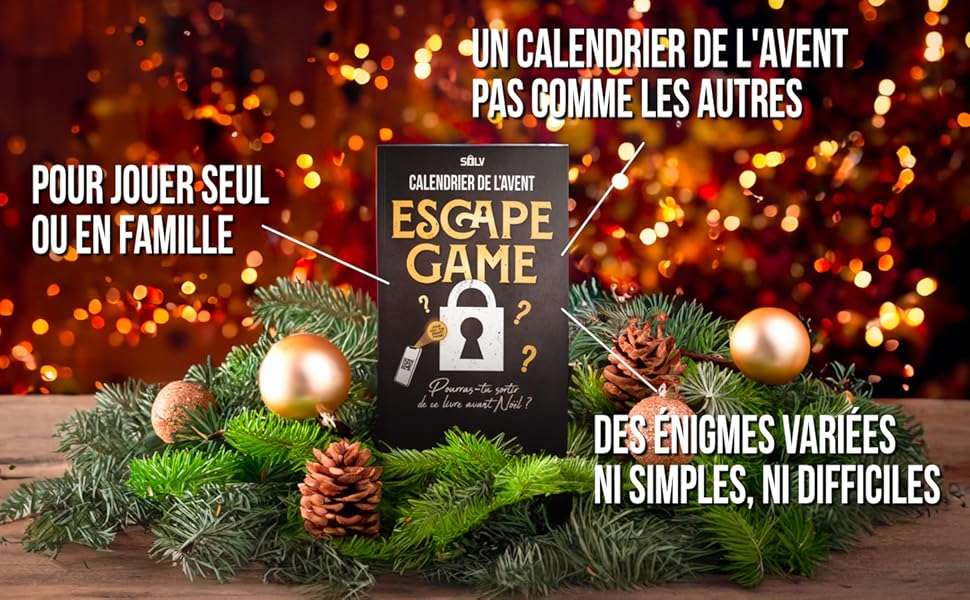 vivez une aventure unique à paris avec notre escape game spécial noël pour adultes : énigmes surprenantes, esprit festif et moments inoubliables entre amis ou collègues !