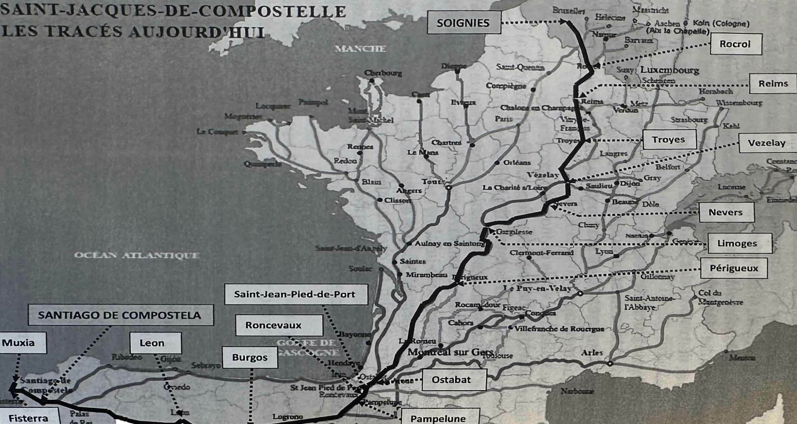calculez facilement votre itinéraire de compostelle à l'abbaye de valmont pour une randonnée spirituelle et culturelle inoubliable.